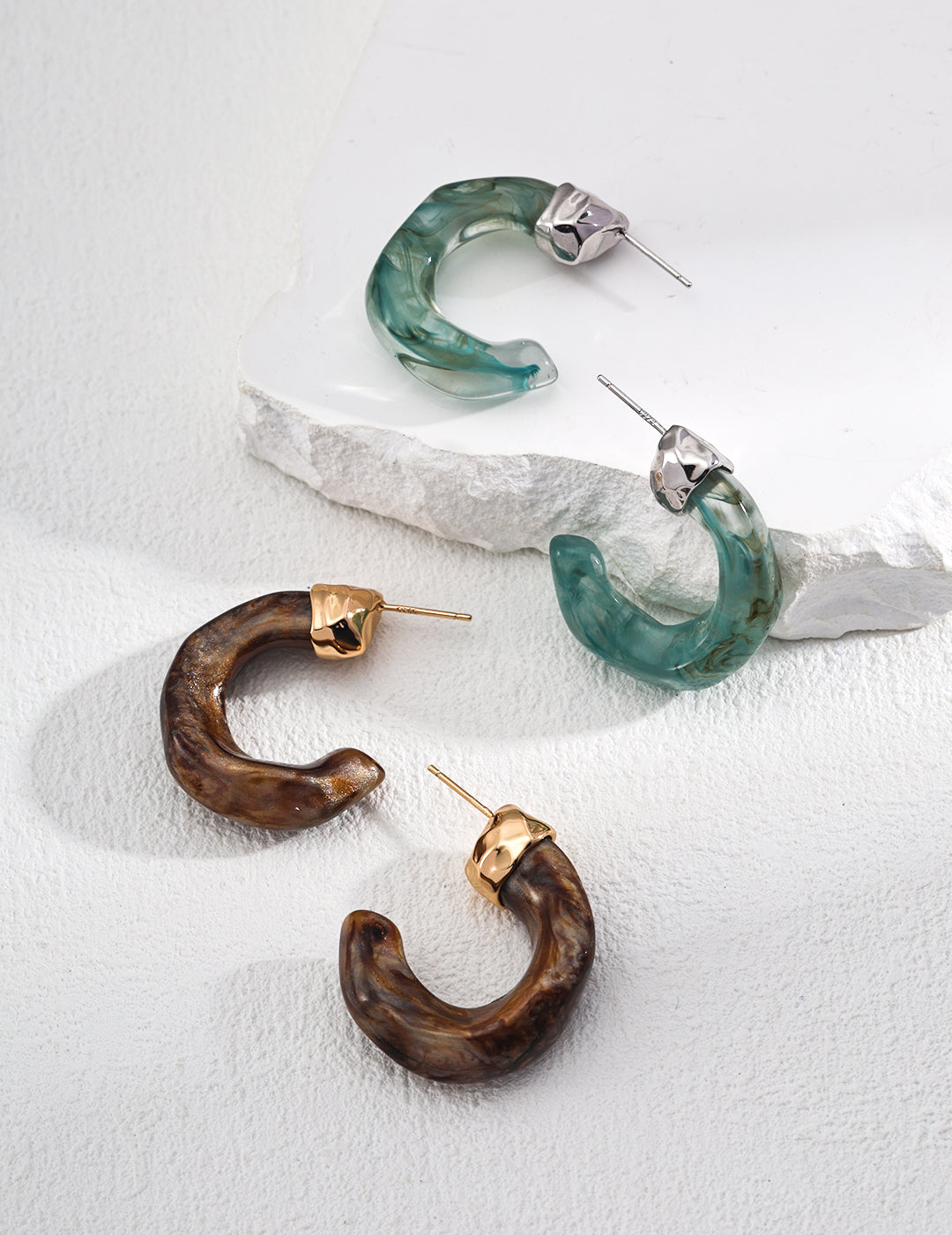 Agate earrings E01237