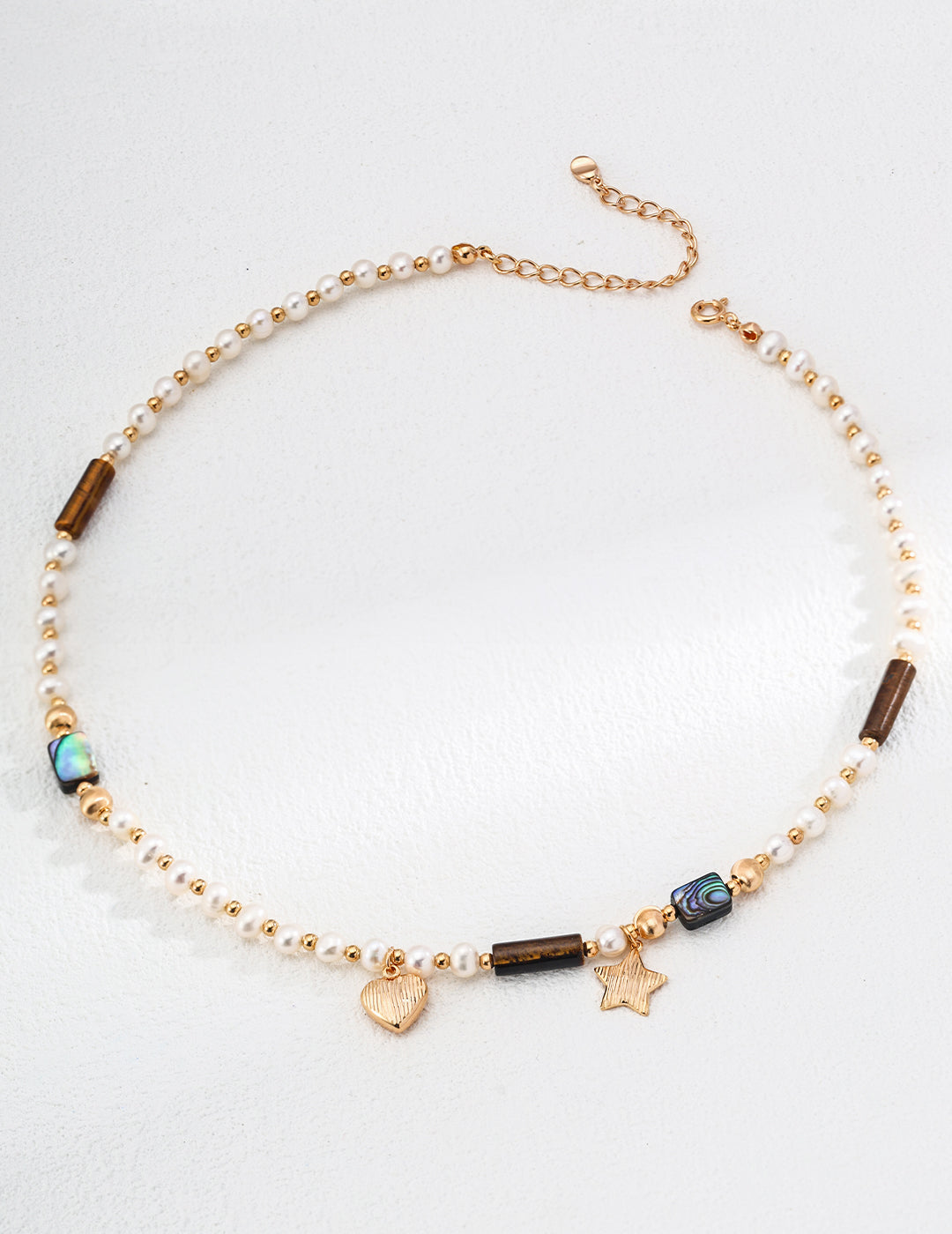 Tiger's Eye Necklace D0591-2