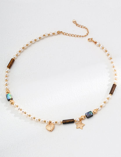 Tiger's Eye Necklace D0591-2