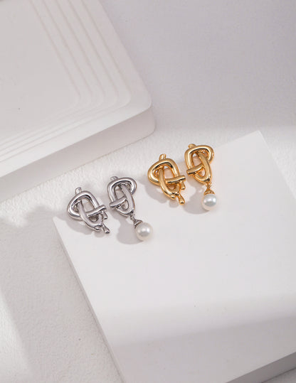 Pearl earrings E0980