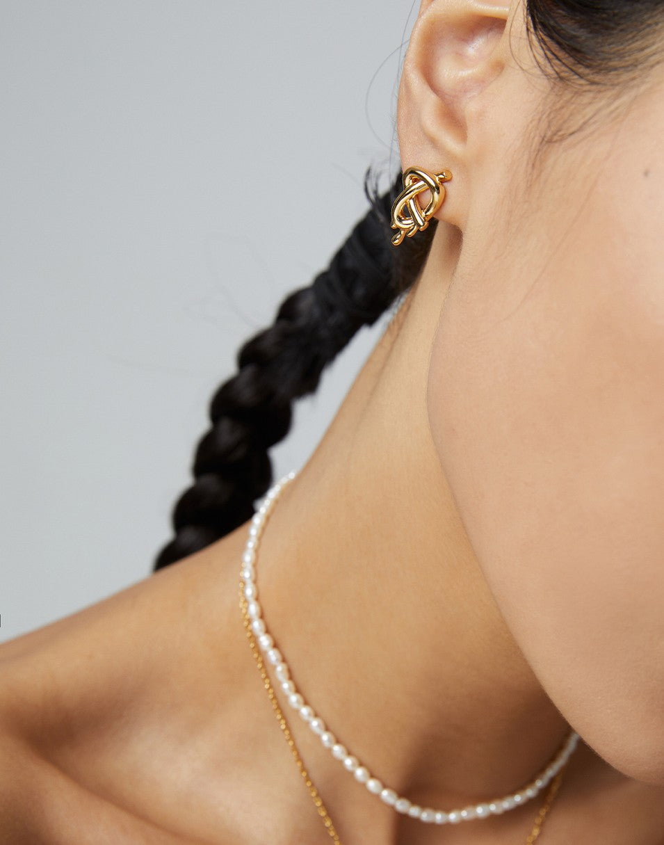 Pearl earrings E0980