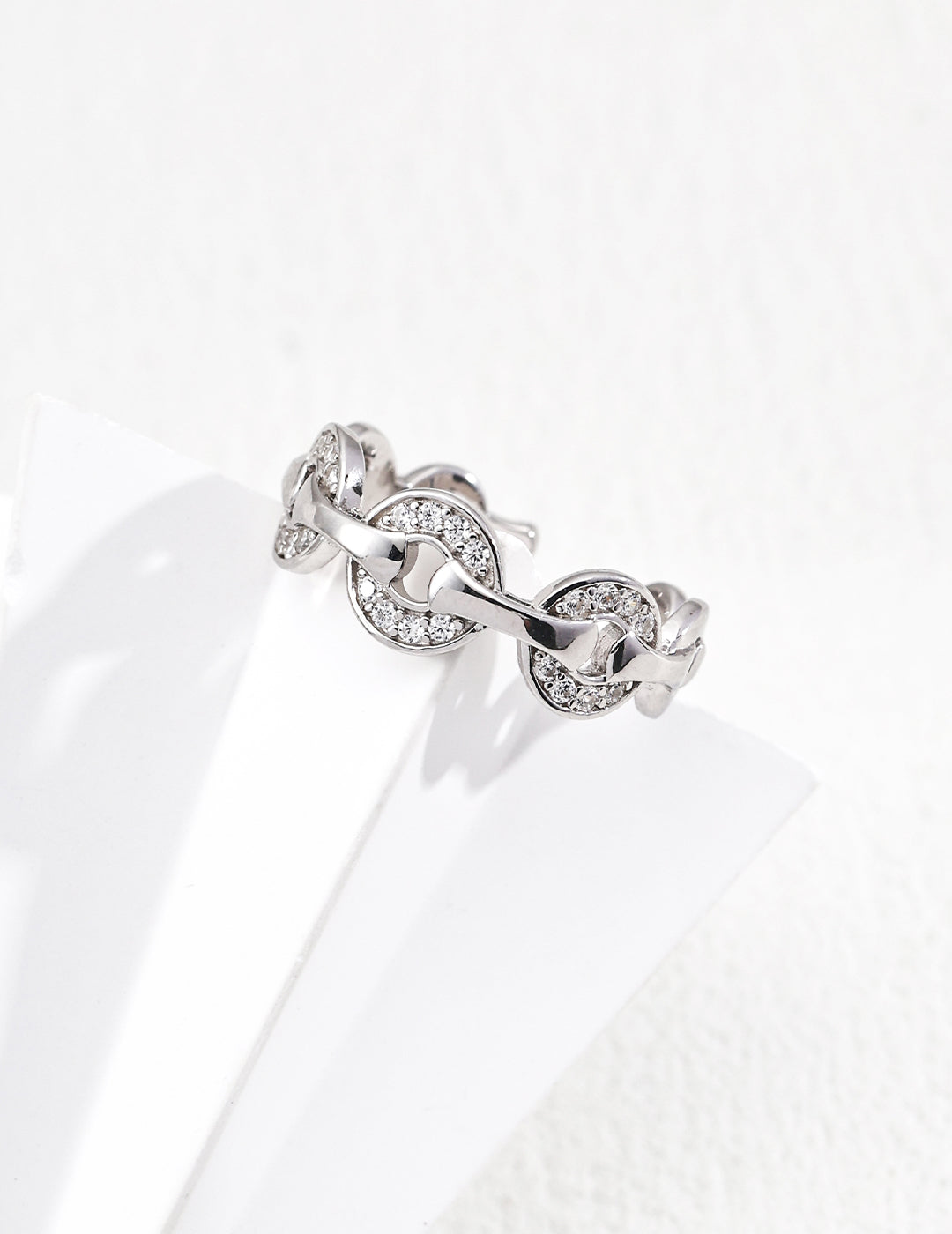 Condensate zircon ring J0305