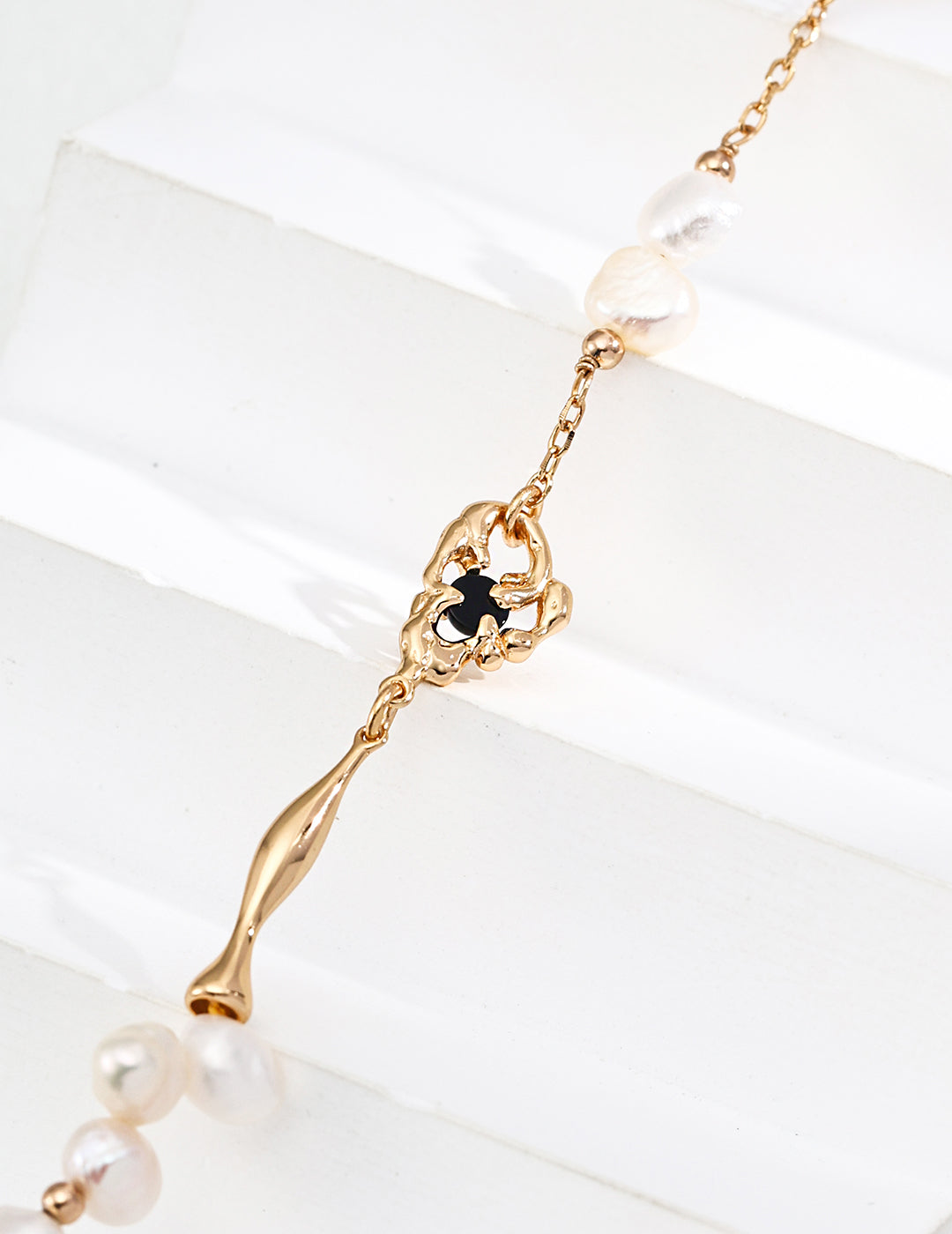 Black Onyx Necklace D0594-2