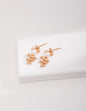 Star trace pearl earrings E01029