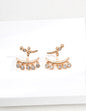 Zircon earrings E01349
