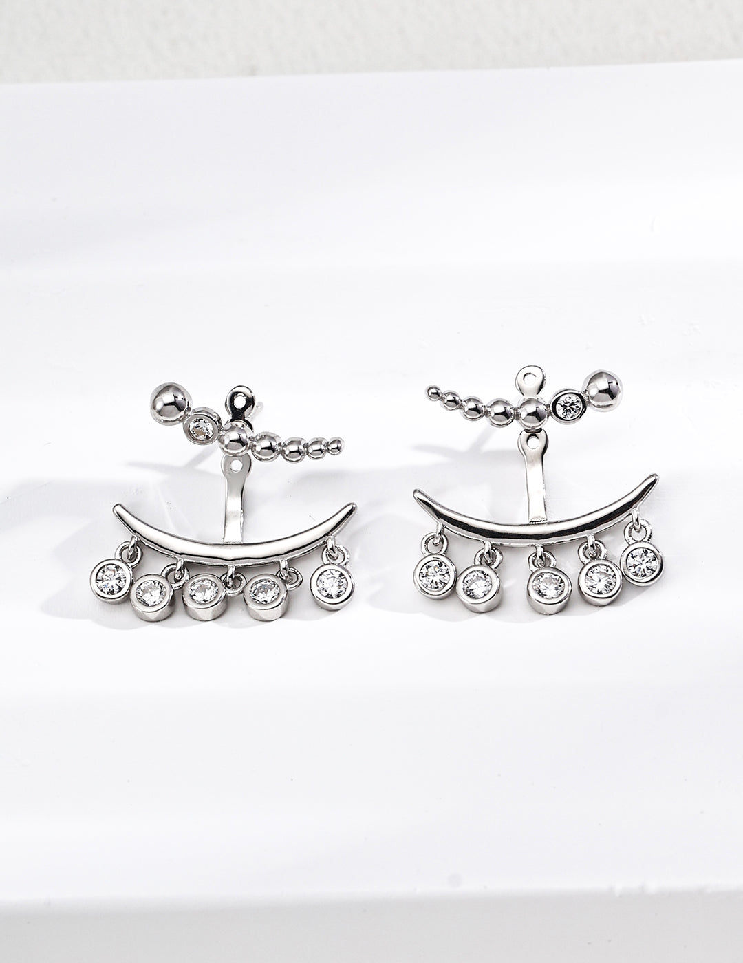 Zircon earrings E01349