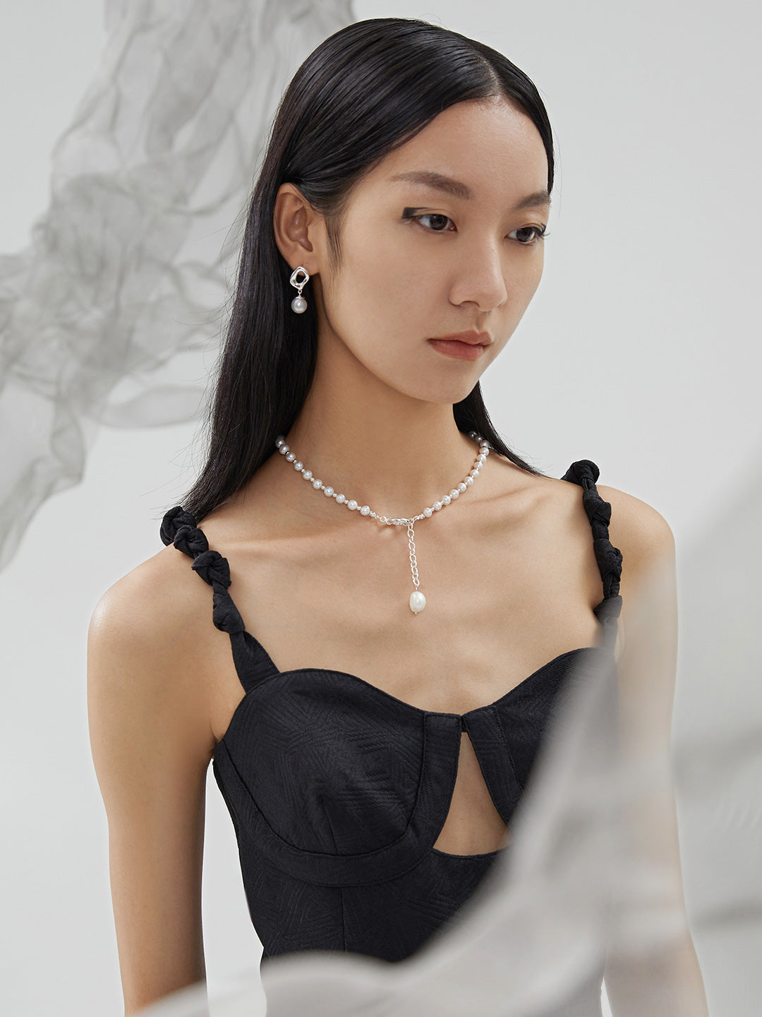 Remodeling Pearl Necklace D0223