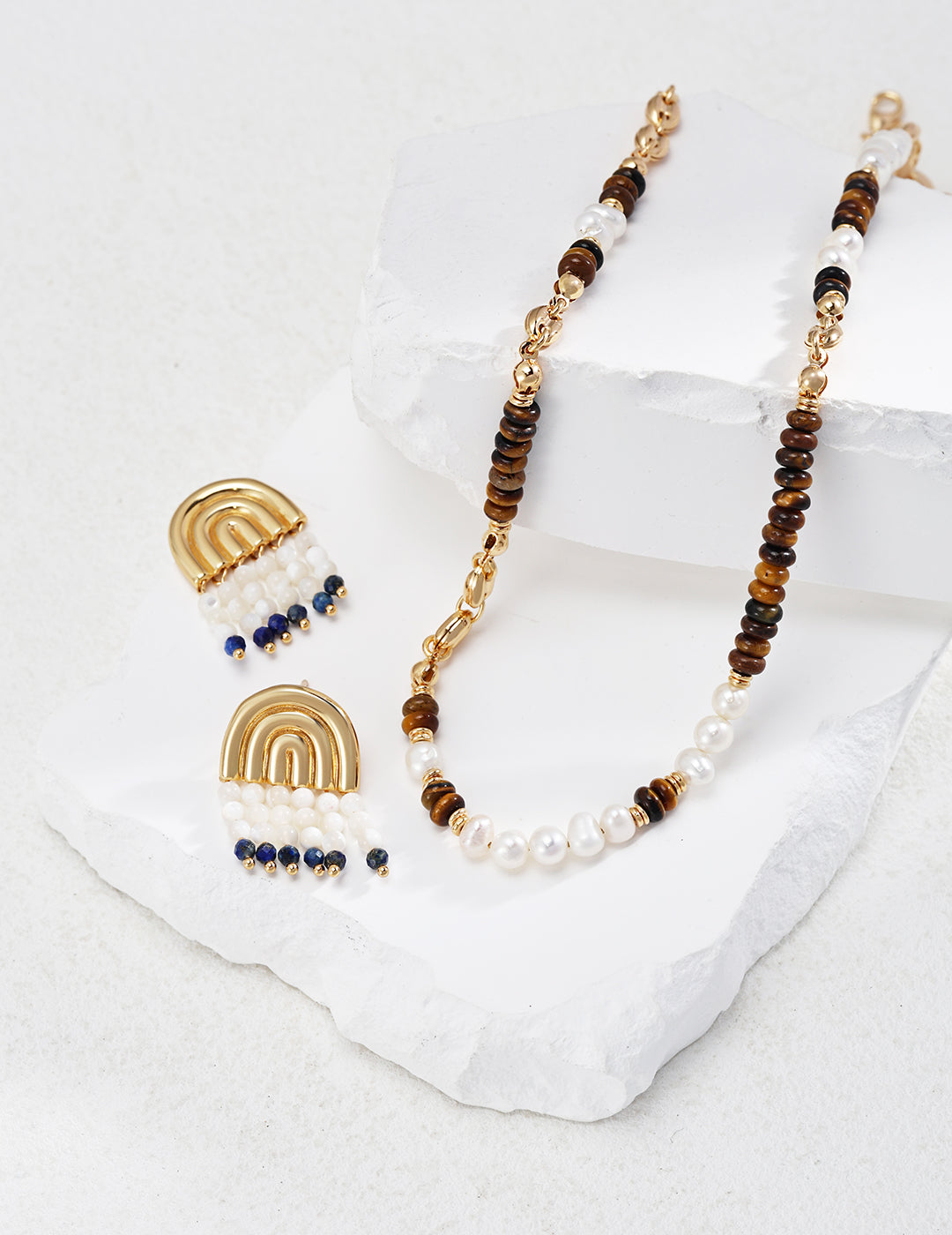 Tiger's Eye Necklace D0454-2