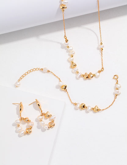 Pearl earrings YE0002