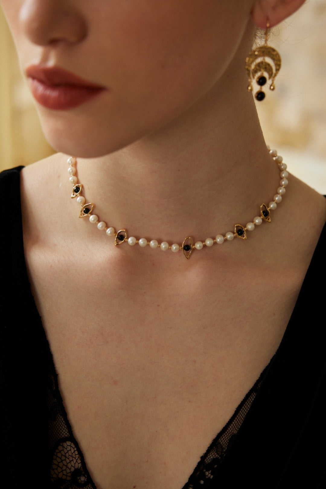 Agate Necklace D0588-2