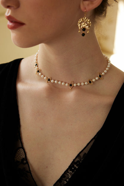 Agate Necklace D0588-2