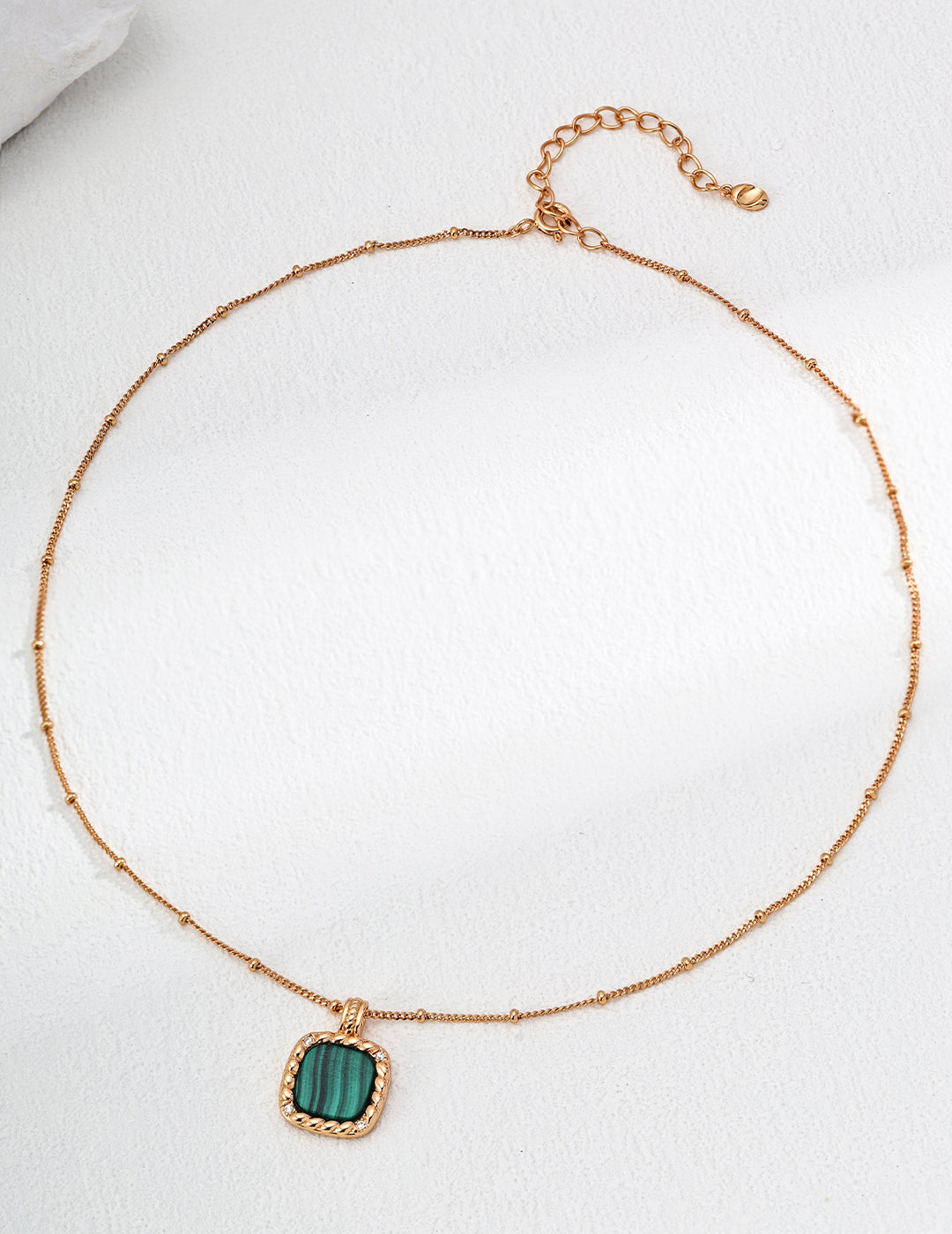 Malachite Necklace D0570-2