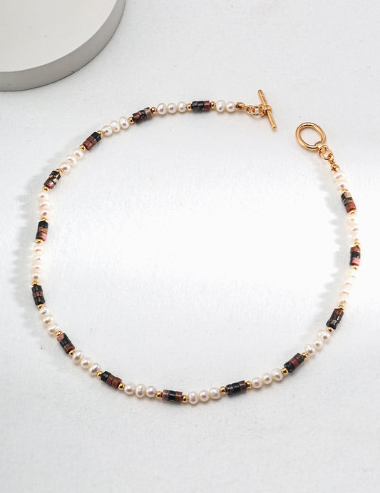 Tiger's Eye Necklace d0510