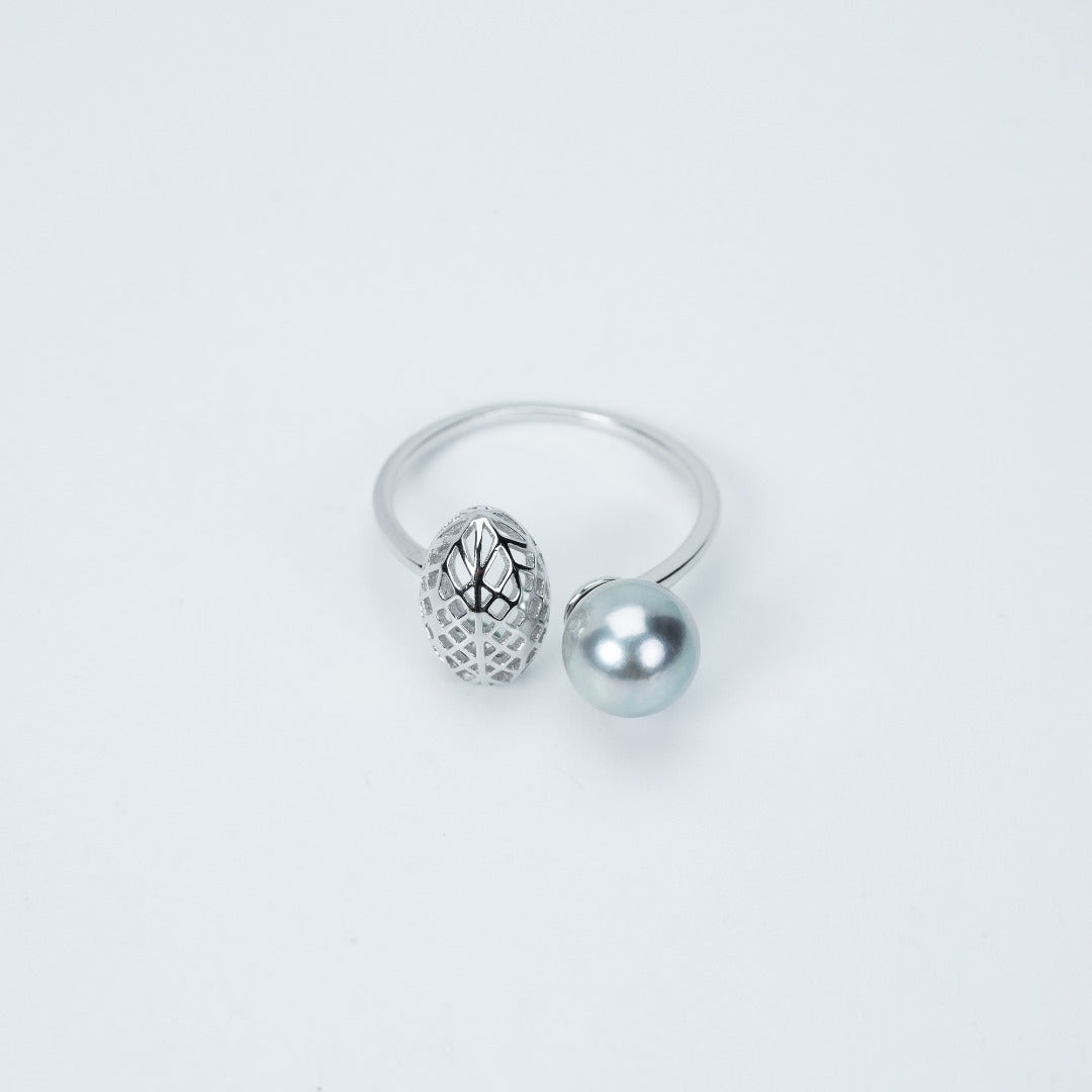 Seawater pearl ring HJ0196