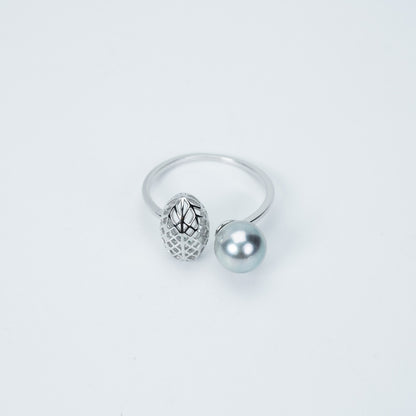 Seawater pearl ring HJ0196