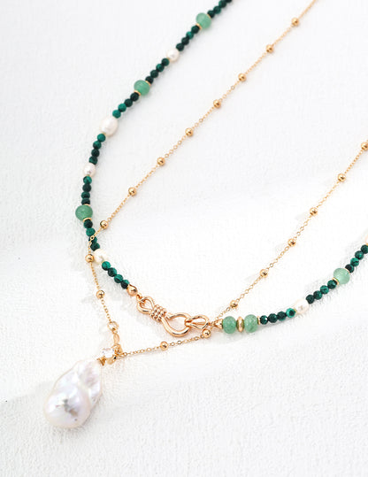 Baroque Necklace D0574-2
