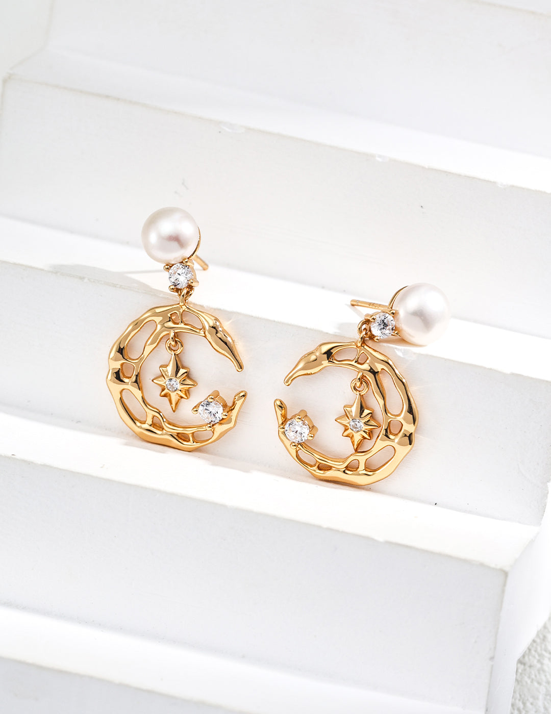 Zircon earrings E01250-2
