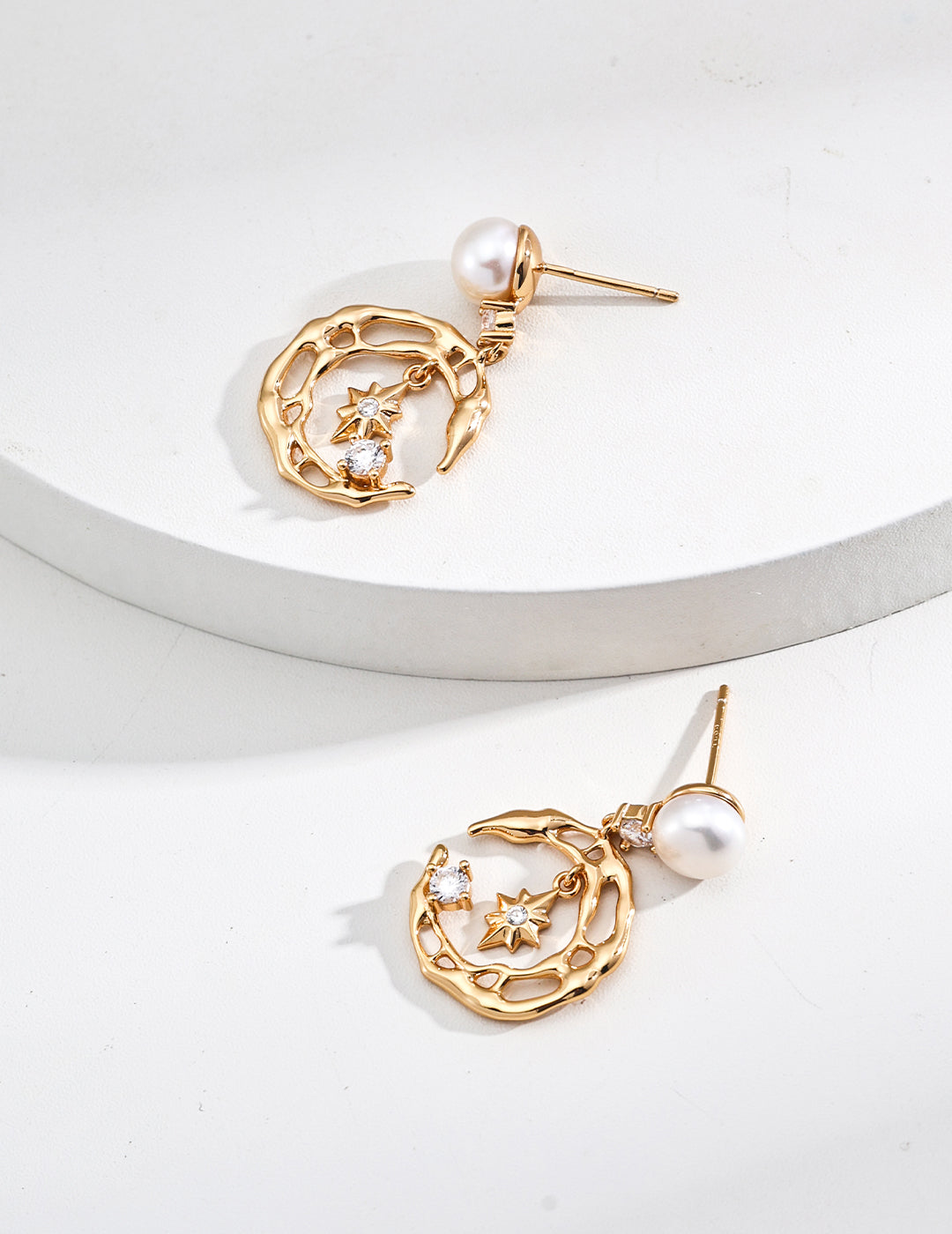 Zircon earrings E01250-2