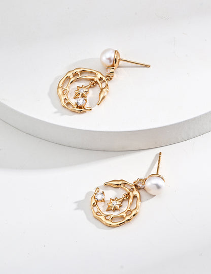 Zircon earrings E01250-2