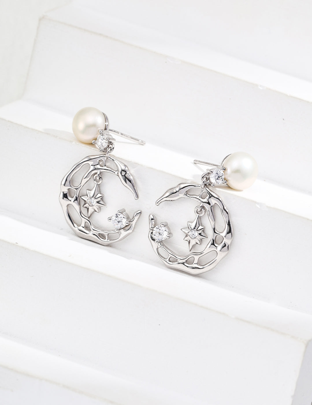 Zircon earrings E01250-2