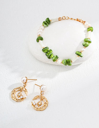 Zircon earrings E01250-2