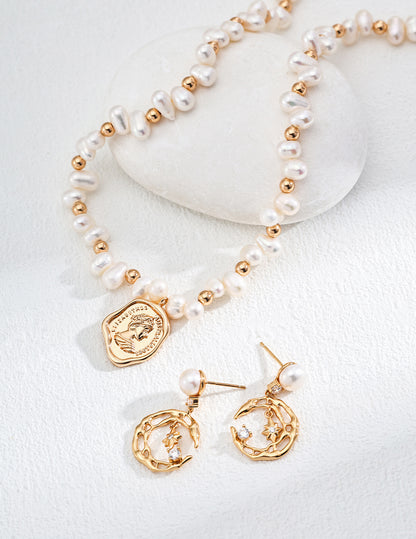 Zircon earrings E01250-2