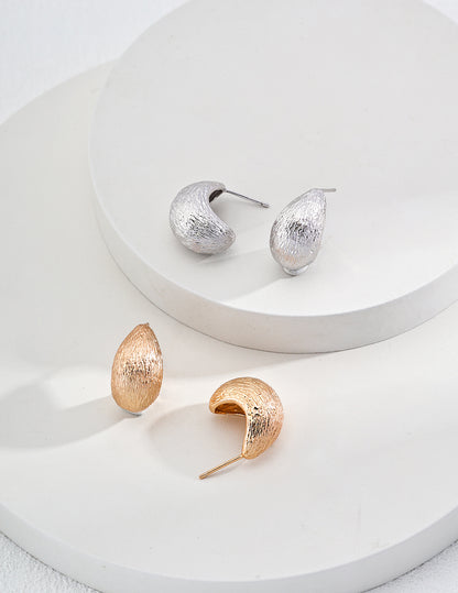 Frosted earrings E01192