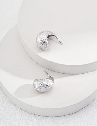 Frosted earrings E01192