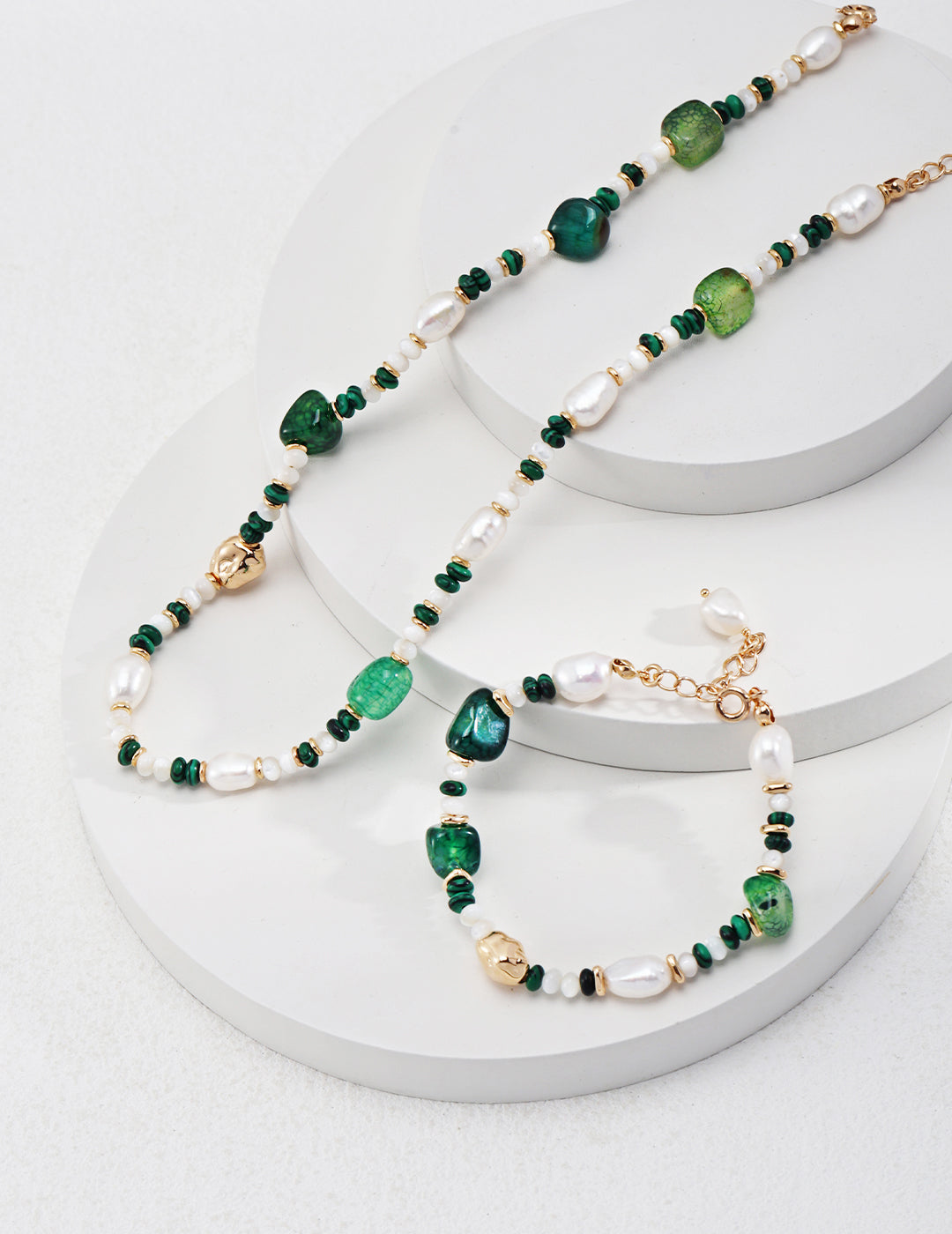 Agate Necklace D0497-2
