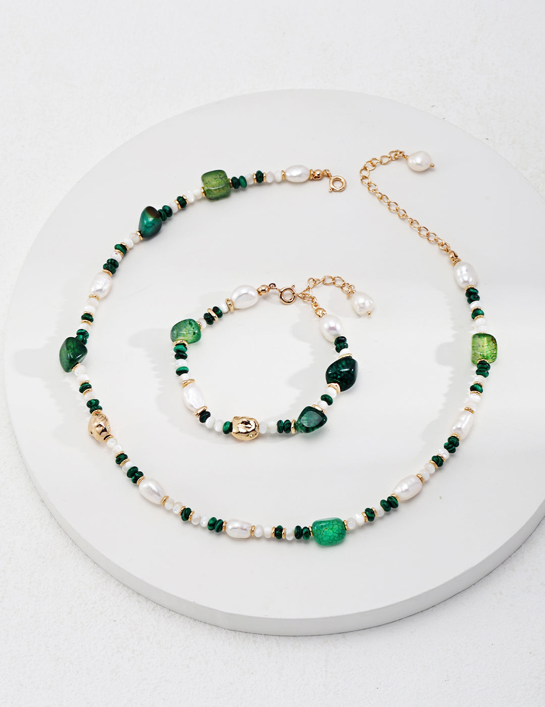 Agate Necklace D0497-2