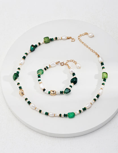 Agate Necklace D0497-2