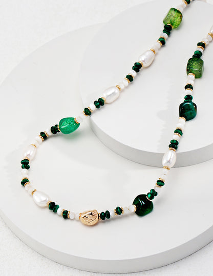Agate Necklace D0497-2