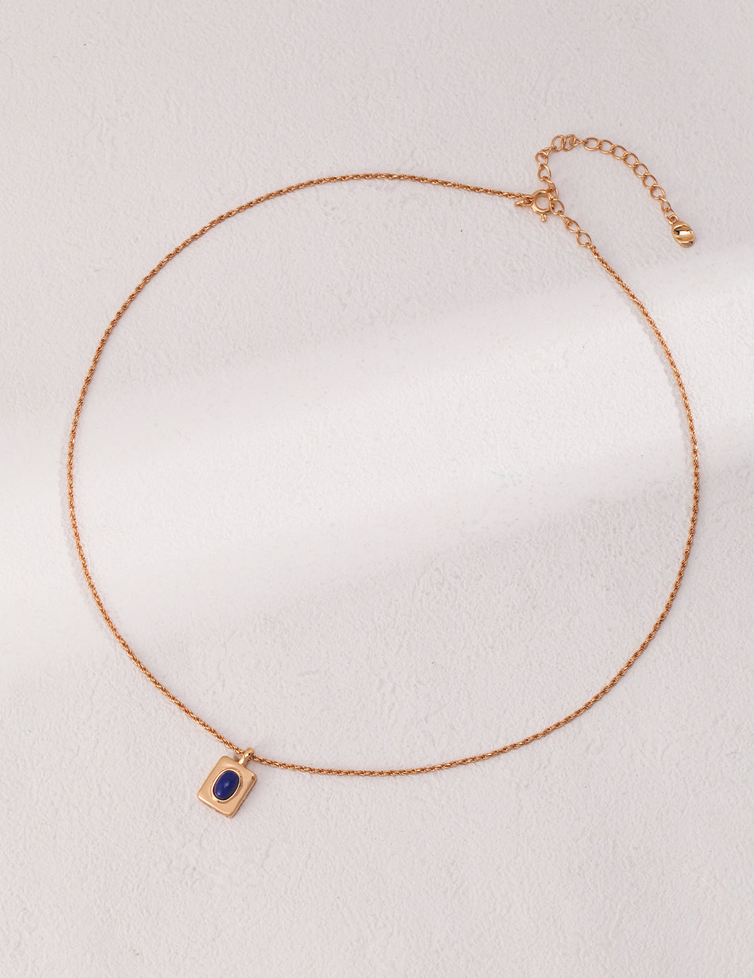 Lapis Lapis Lapis Necklace D0460-2