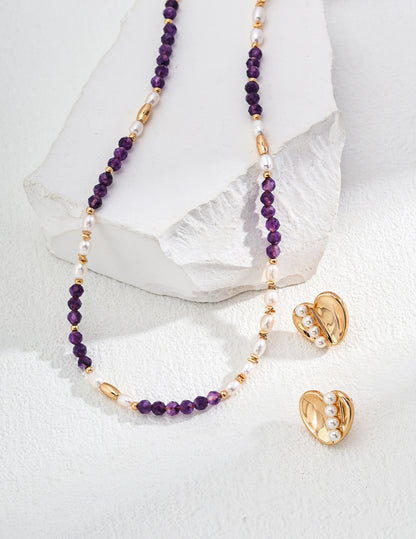 Crystal Necklace D0564-2