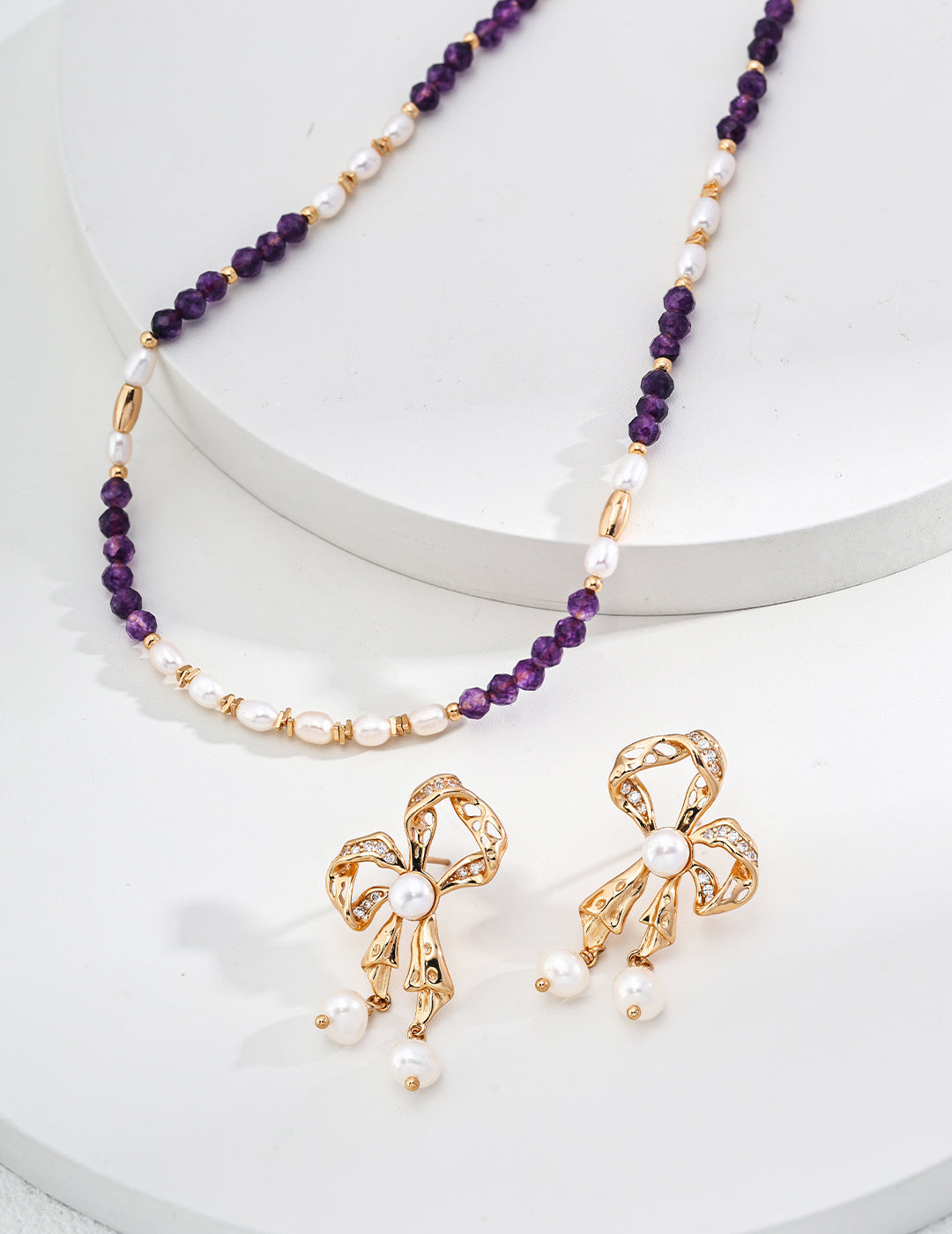 Crystal Necklace D0564-2