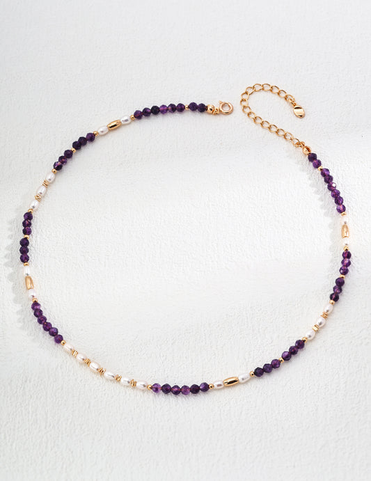 Crystal Necklace D0564-2