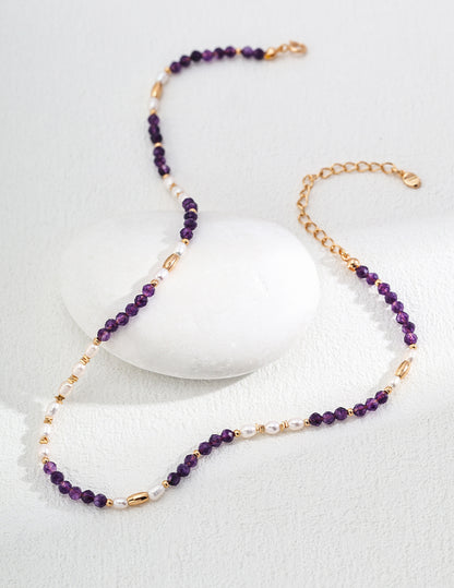 Crystal Necklace D0564-2