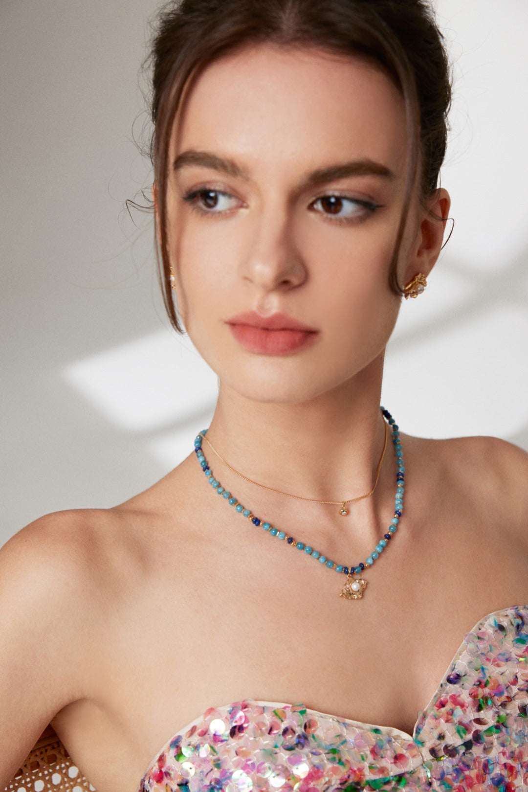 Tianhe Stone Necklace D0372