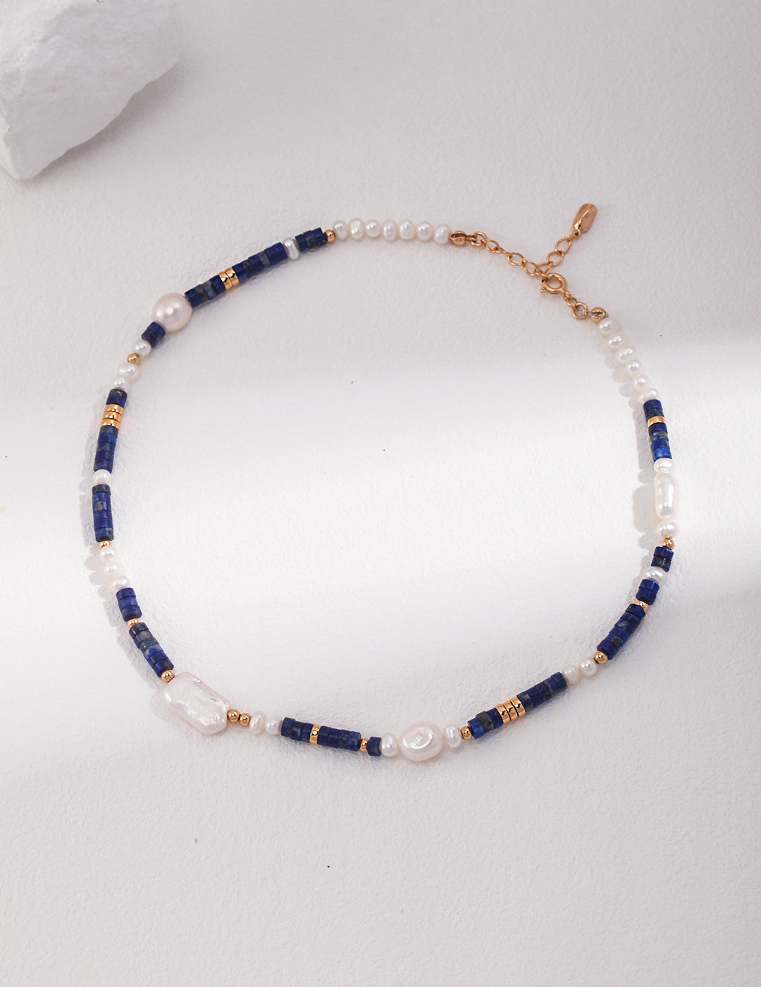 Lapis LAV Necklace D0425