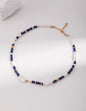 Lapis LAV Necklace D0425