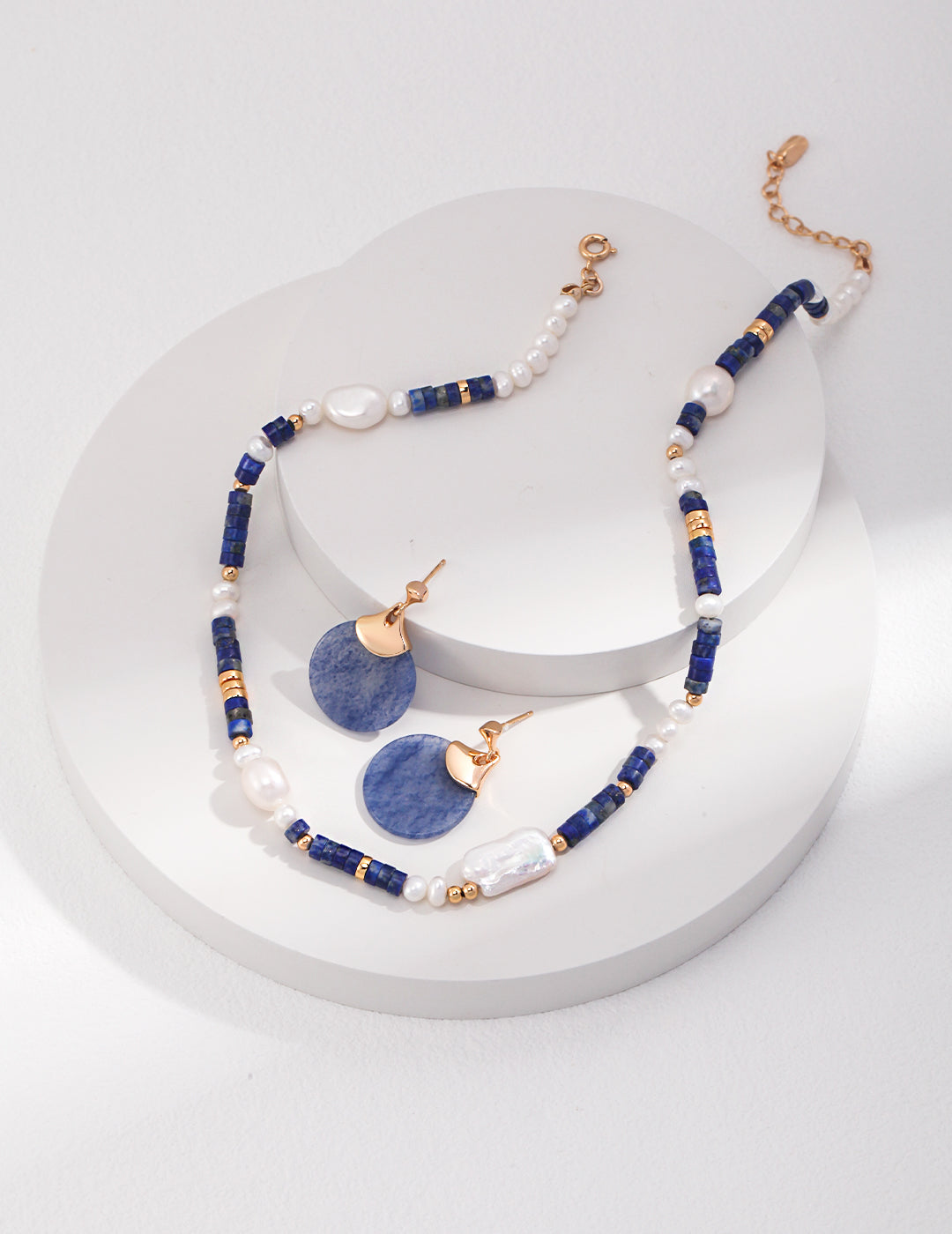 Lapis LAV Necklace D0425