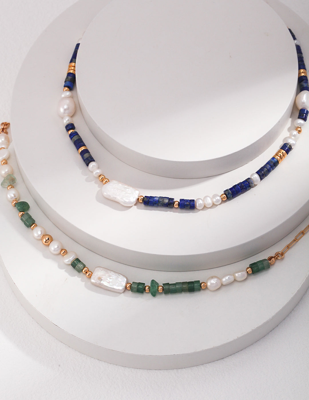 Lapis LAV Necklace D0425