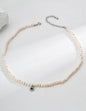 Moon Pearl Necklace D0589