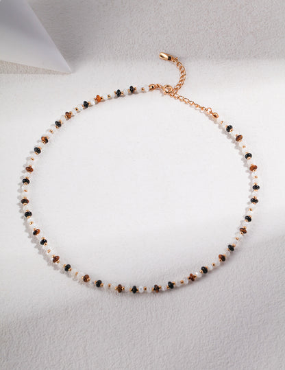 Tiger's eye necklace D0367