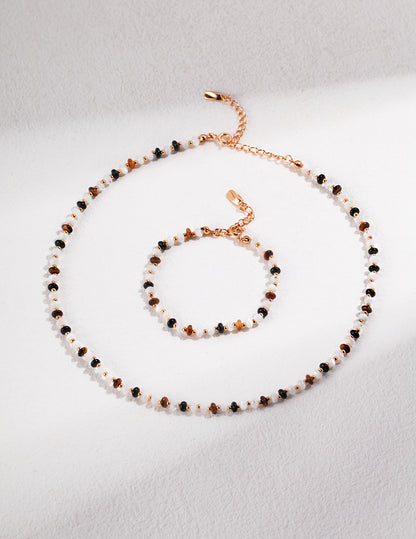 Tiger's eye necklace D0367