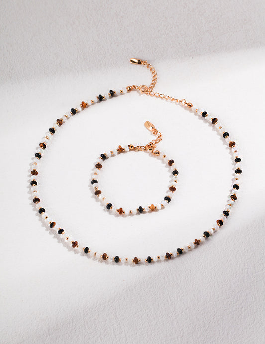 Tiger's eye necklace D0367