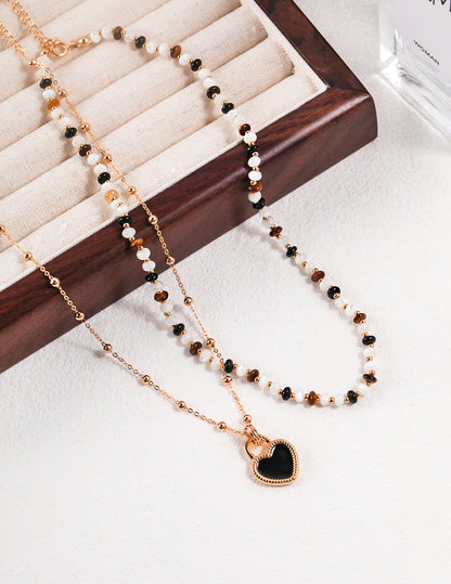 Tiger's eye necklace D0367