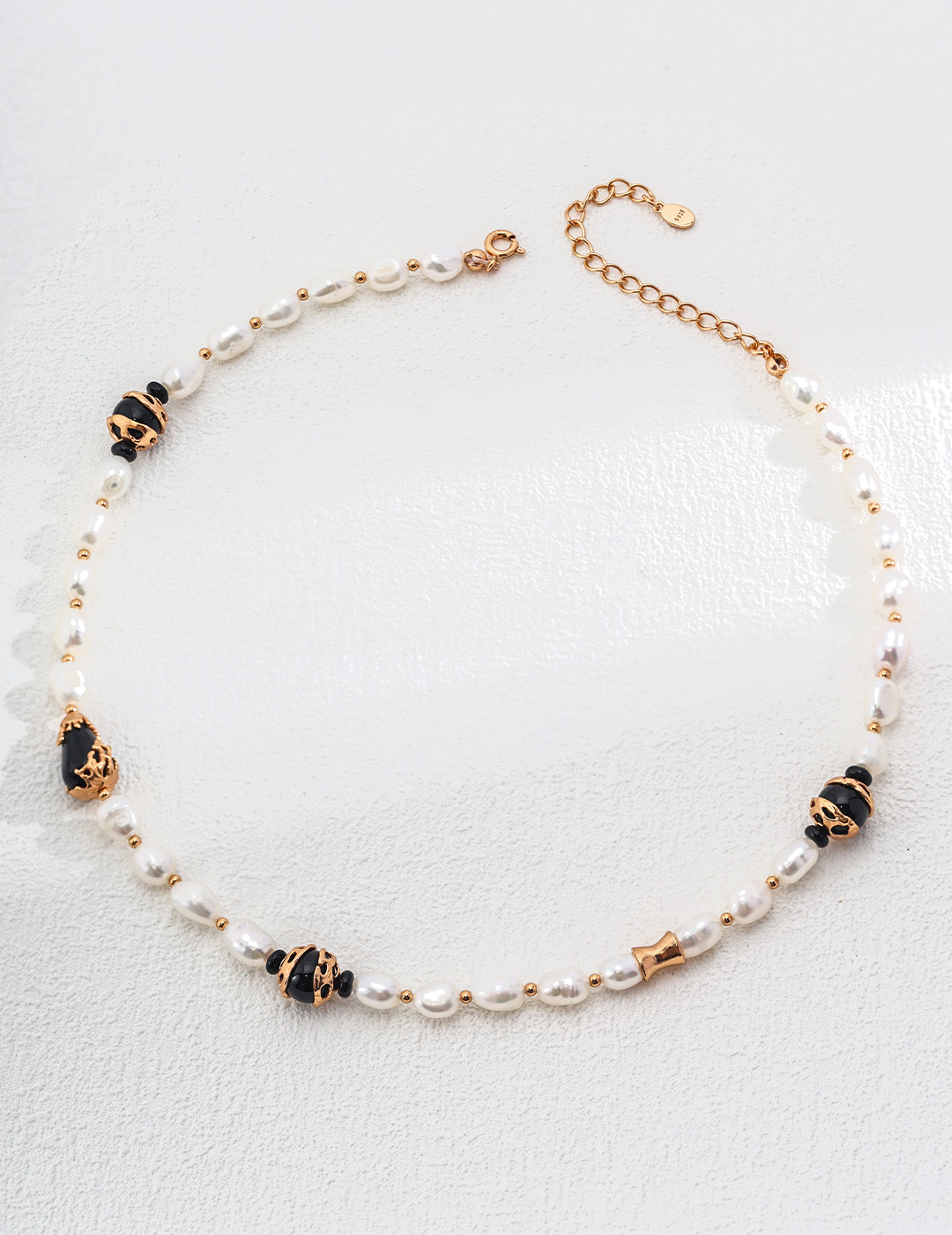 Black Onyx Necklace D0540