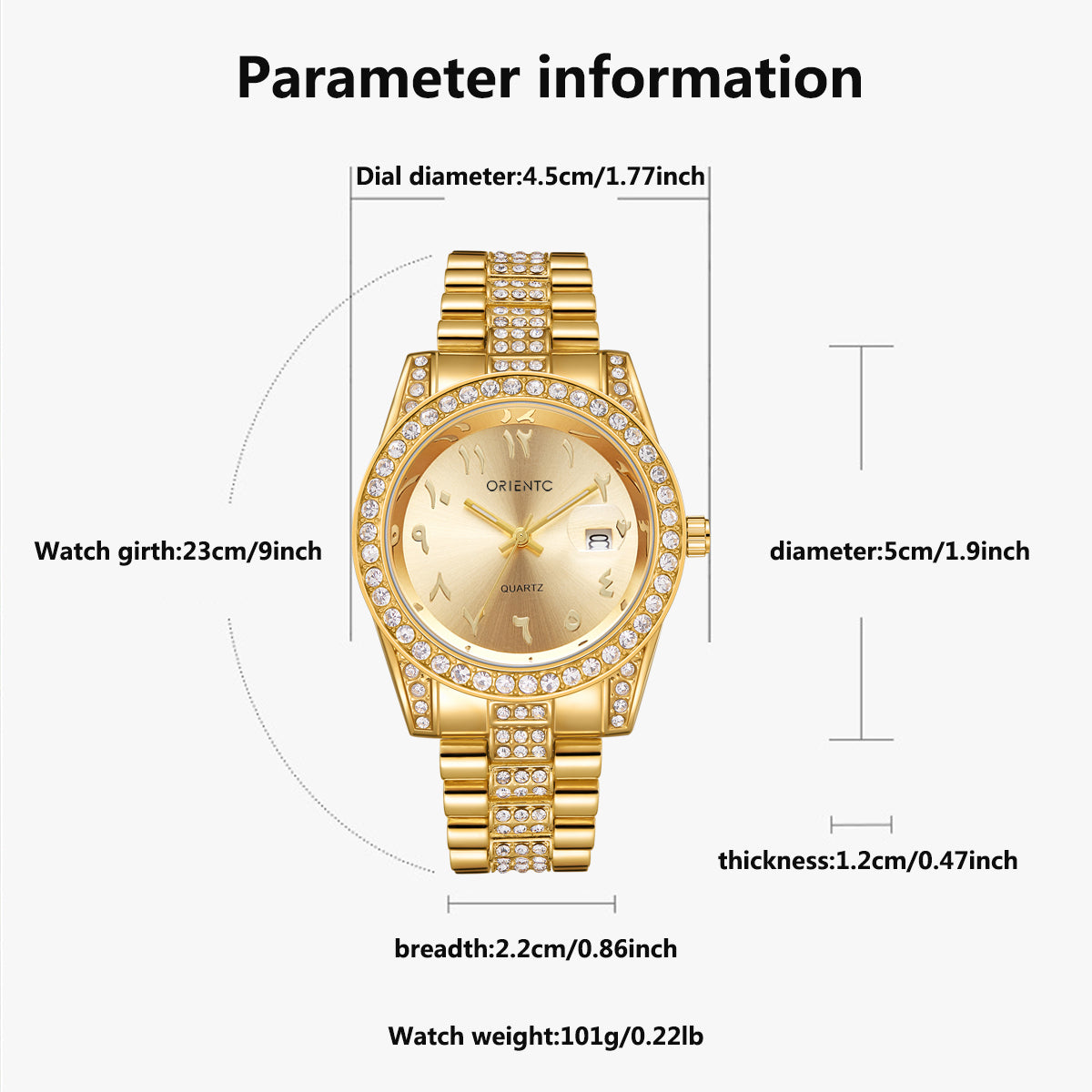 OrientC Watch PT1607