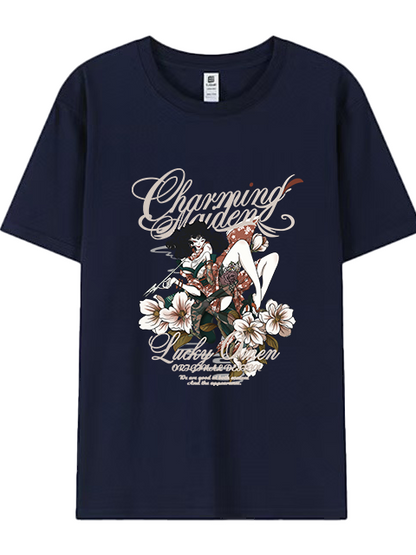 T-shirt Black C01-10